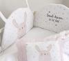 Σεντόνια Κούνιας Σετ (3 Τεμ) Lovely Bunny Nima Home