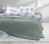 Κουβερτοπάπλωμα Υπέρδιπλο Muffle Smoky Green Nima Home