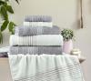 Πετσέτες Μπάνιου Σετ (3 Τεμ) Allora Lilac Nima Home